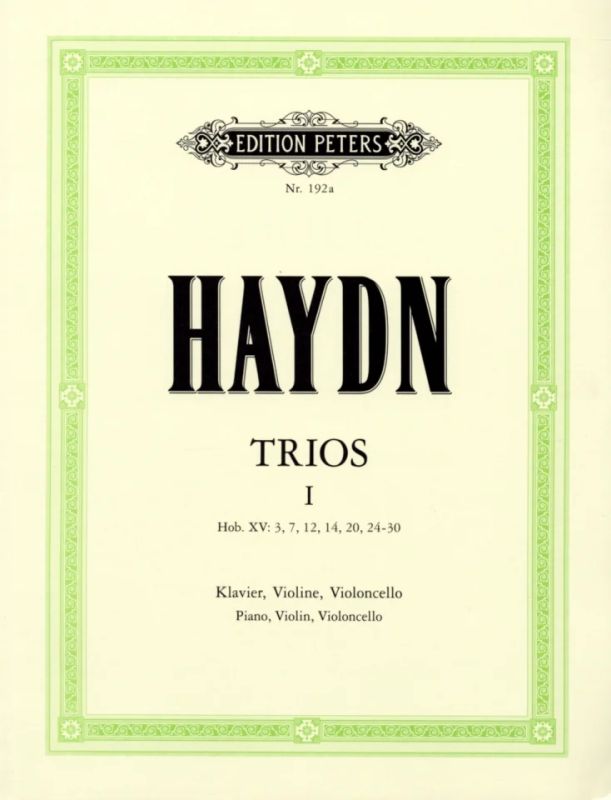 Haydn: Piano Trios - Volume 1