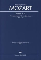 Mozart: Missa in C Major, K. 317 ("Coronation Mass")