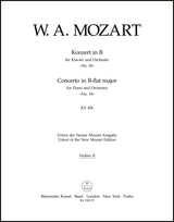 Mozart: Piano Concerto No. 18 in B-flat Major, K. 456