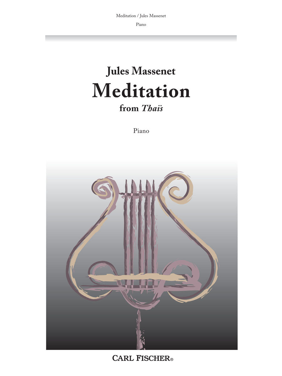 Massenet: Méditation from Thaïs (arr. for piano)