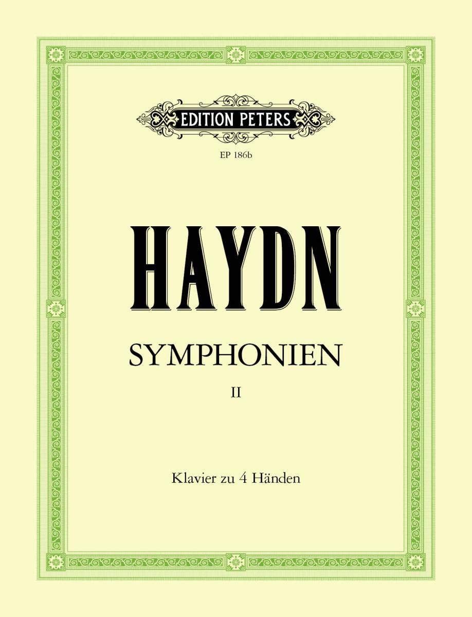 Haydn: Symphonies 86, 95, 97, 98, 100, 102 (arr. for piano 4-hands