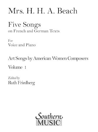 Beach: Five Songs on French and German Texts