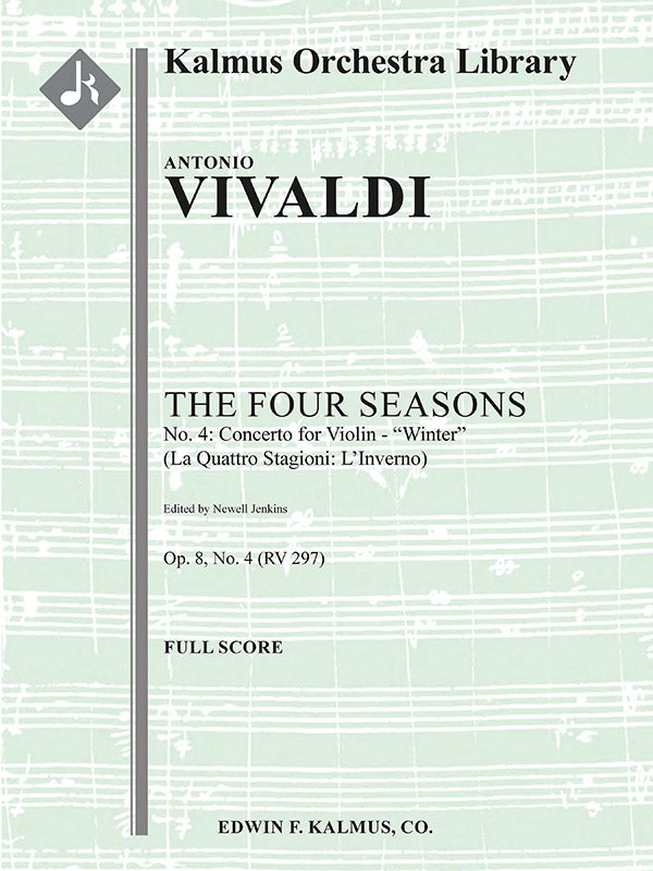 Vivaldi: Violin Concerto in F Minor, RV 297, Op. 8, No. 4