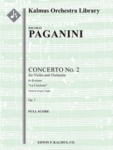 Paganini: Violin Concerto No. 2 in B Minor, Op. 7
