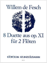Fesch: 8 Duets for 2 Flutes from Op. 11
