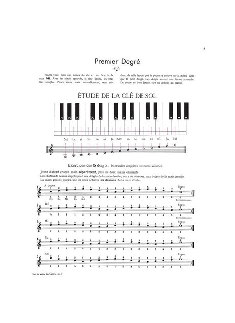 Méthode Rose - 1st Year (Traditional Version)