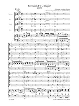 Mozart: Missa in C Major, K. 258
