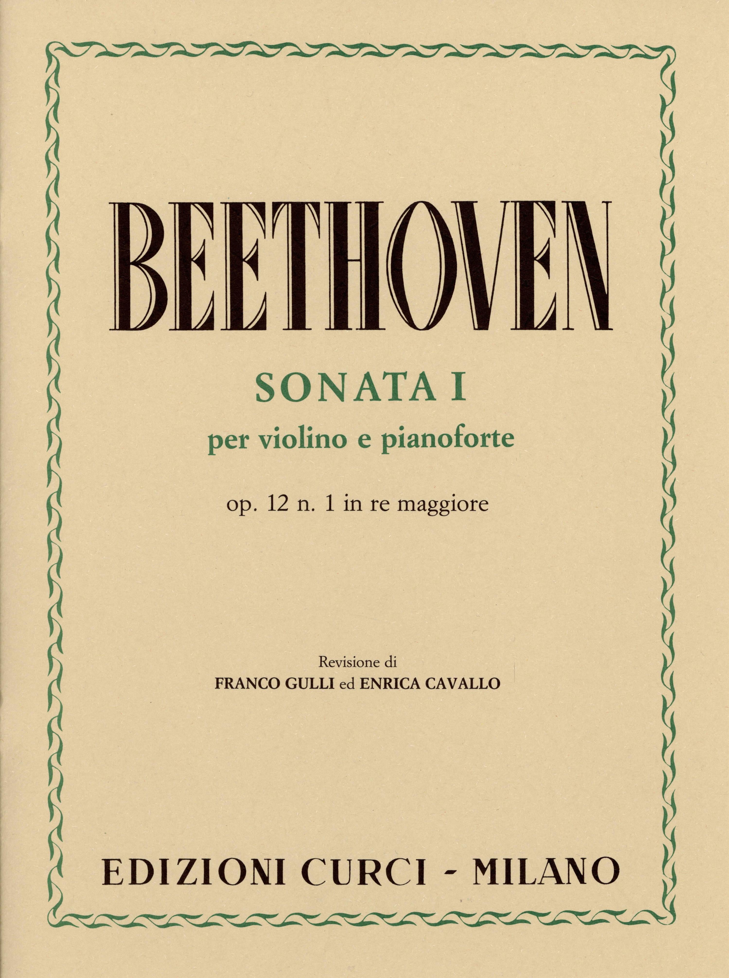 Beethoven: Violin Sonata in D Major, Op. 12, No. 1 – Ficks Music