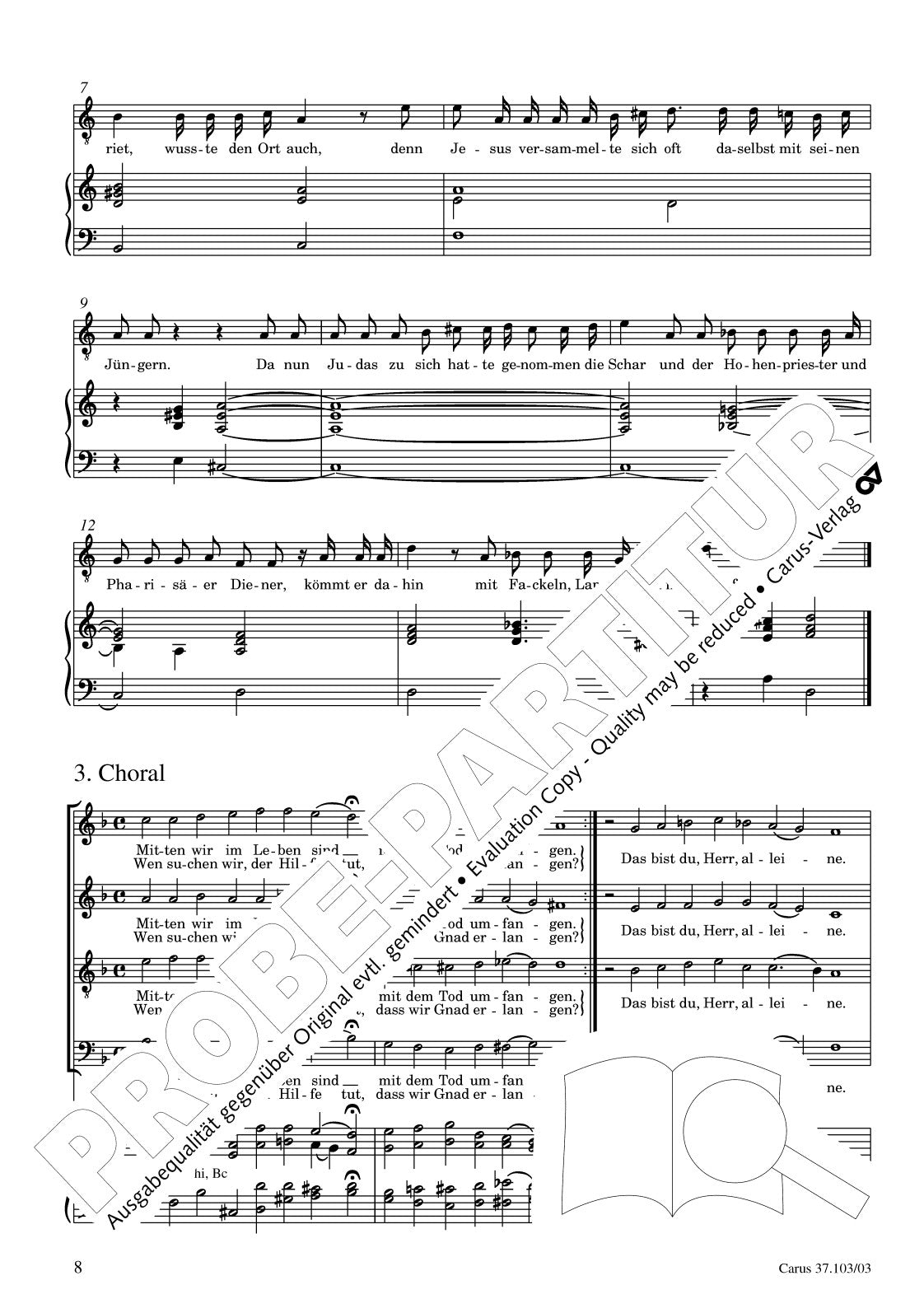 Homilius: St. John Passion, HoWV 1. 4