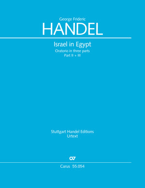 Handel: Israel in Egypt, HWV 54 (Parts II+III, 1739) – Ficks Music