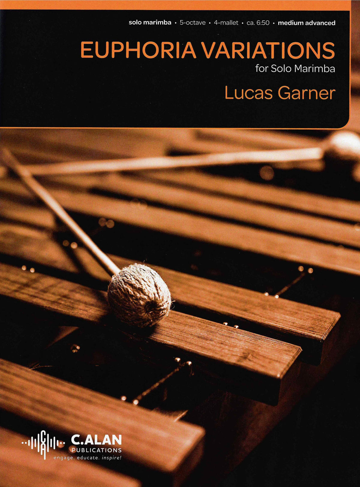 Garner: Euphoria Variations (Solo 4-Mallet Marimba)