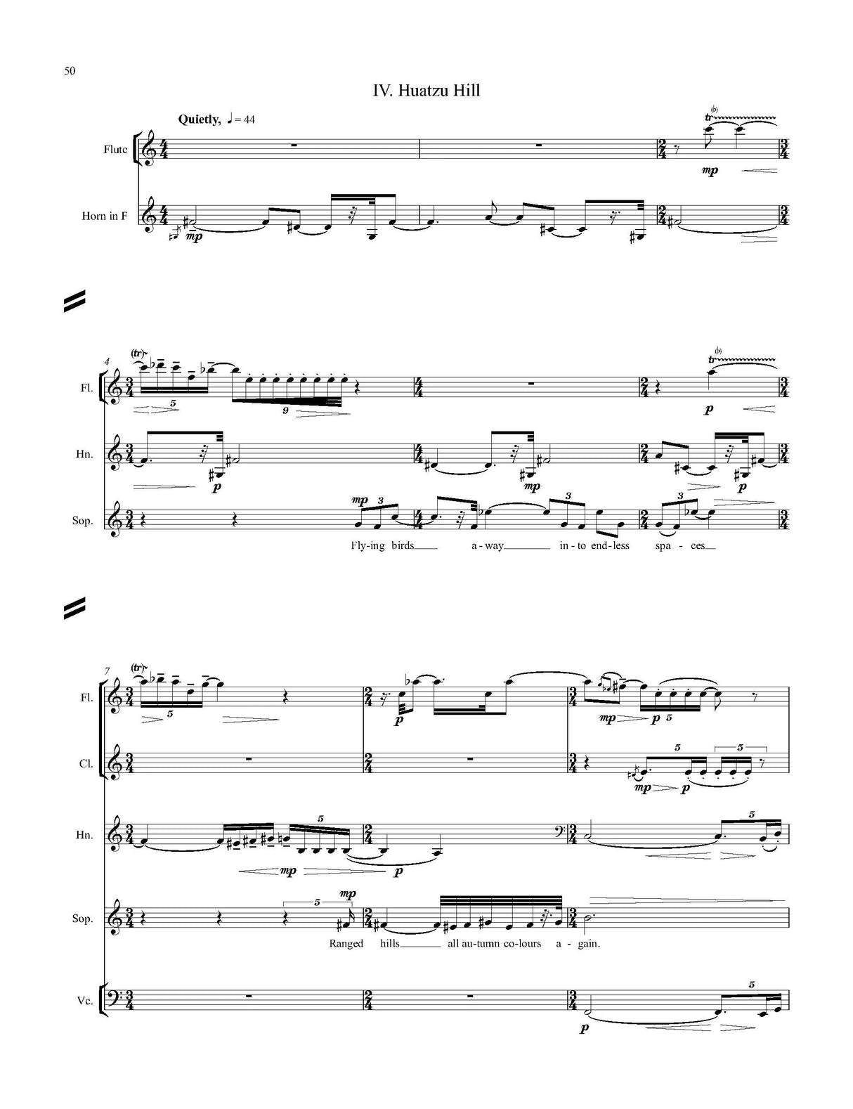 M. Bliss: Huatzu Hill