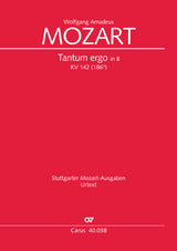Mozart: Tantum ergo in B-flat Major, K. 142 (Anh. 186d)