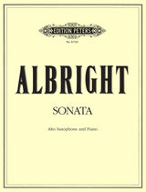 Albright: Alto Saxophone Sonata