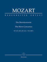 Mozart: The Horn Concertos, K. 417, 495, 447, 412 + 514 (386b)