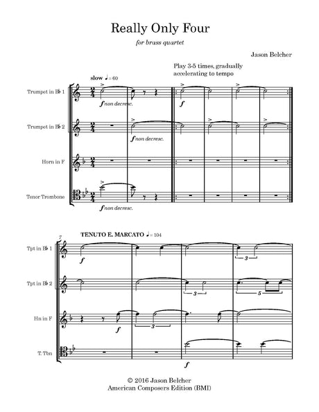 Belcher: Really Only Four