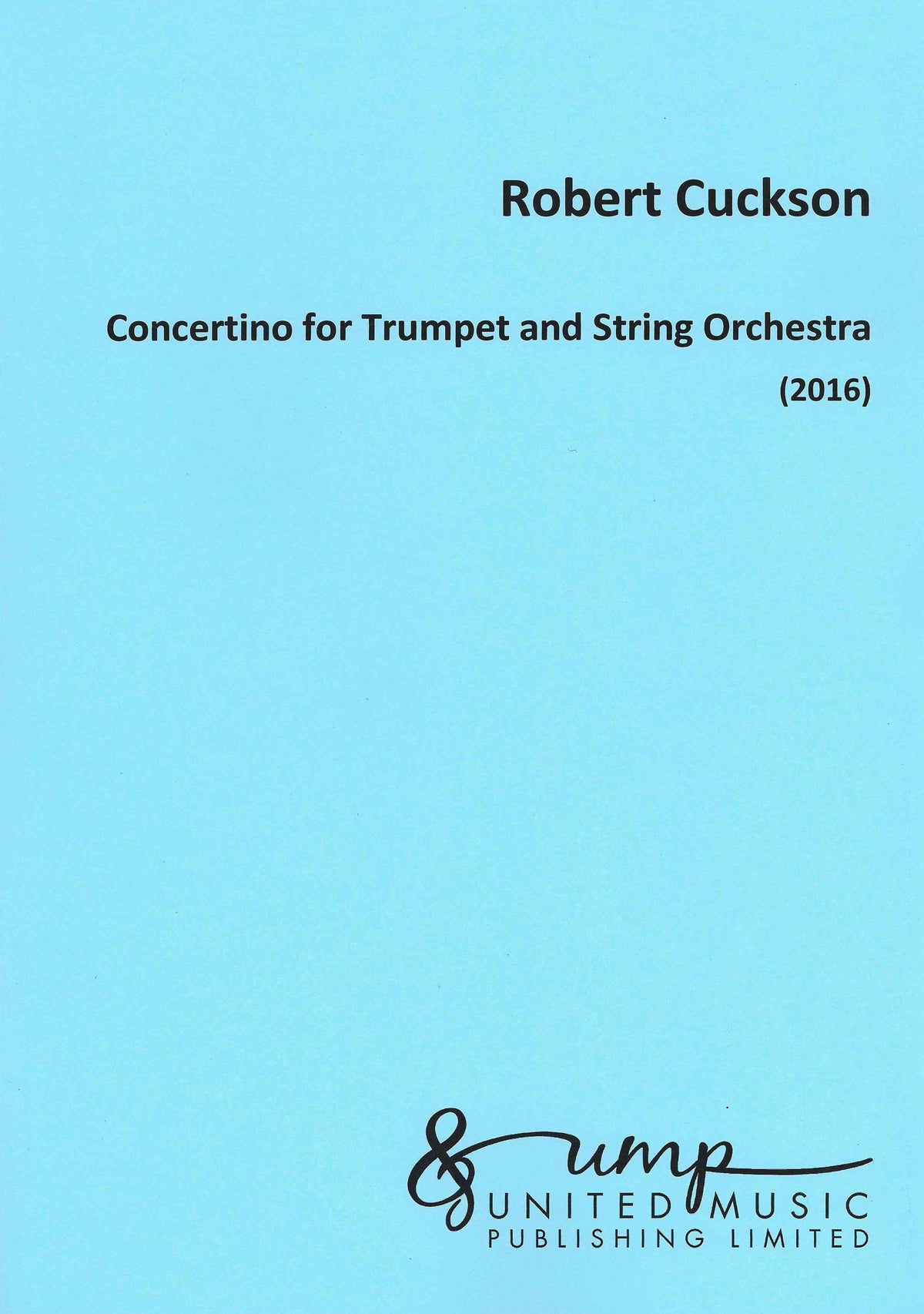 Cuckson: Trumpet Concertino