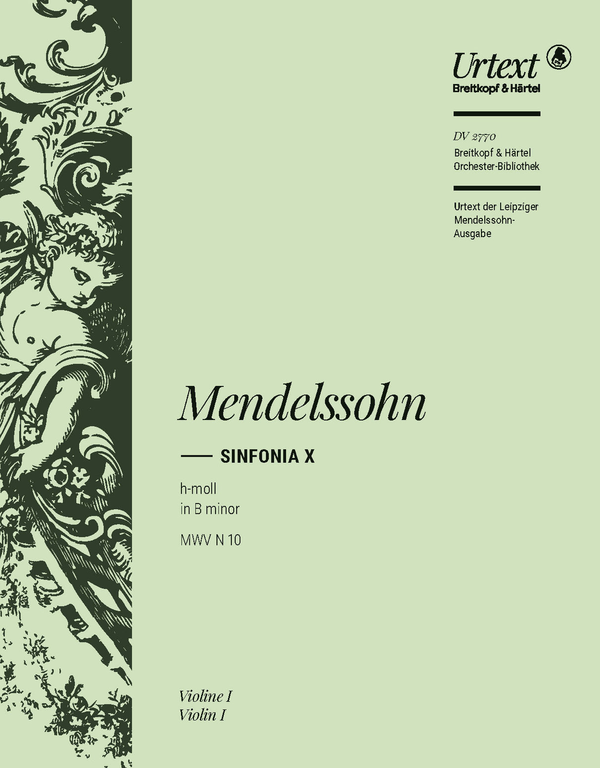 Mendelssohn: Sinfonia No. 10 in B Minor, MWV N 10