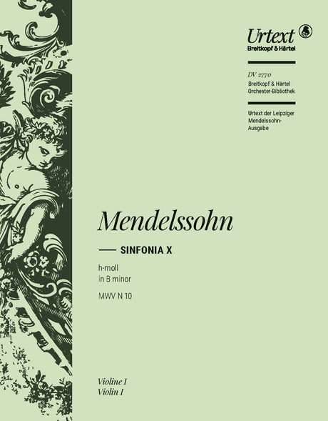 Mendelssohn: Sinfonia No. 10 in B Minor, MWV N 10