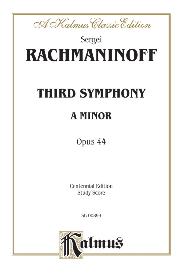 Rachmaninoff: Symphony No. 3 in A Minor, Op. 44