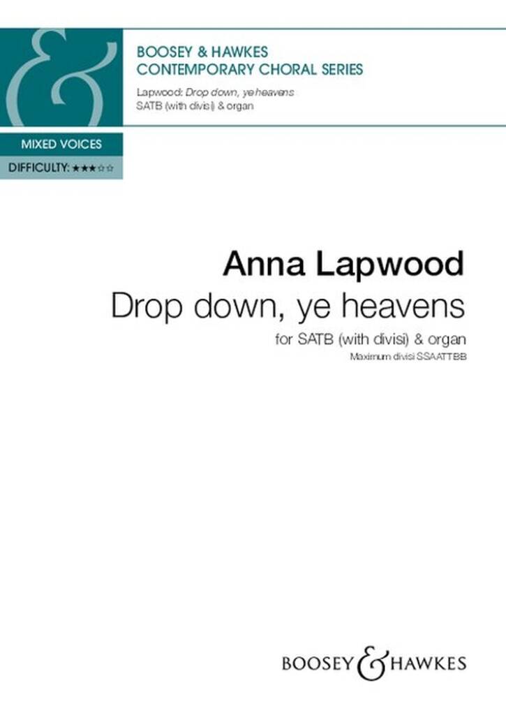 Lapwood: Drop down, ye heavens