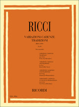 Ricci: Variations, Cadenzas, Traditions - Volume 2