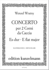 Wratny: Concerto for 2 Horns in E-flat Major