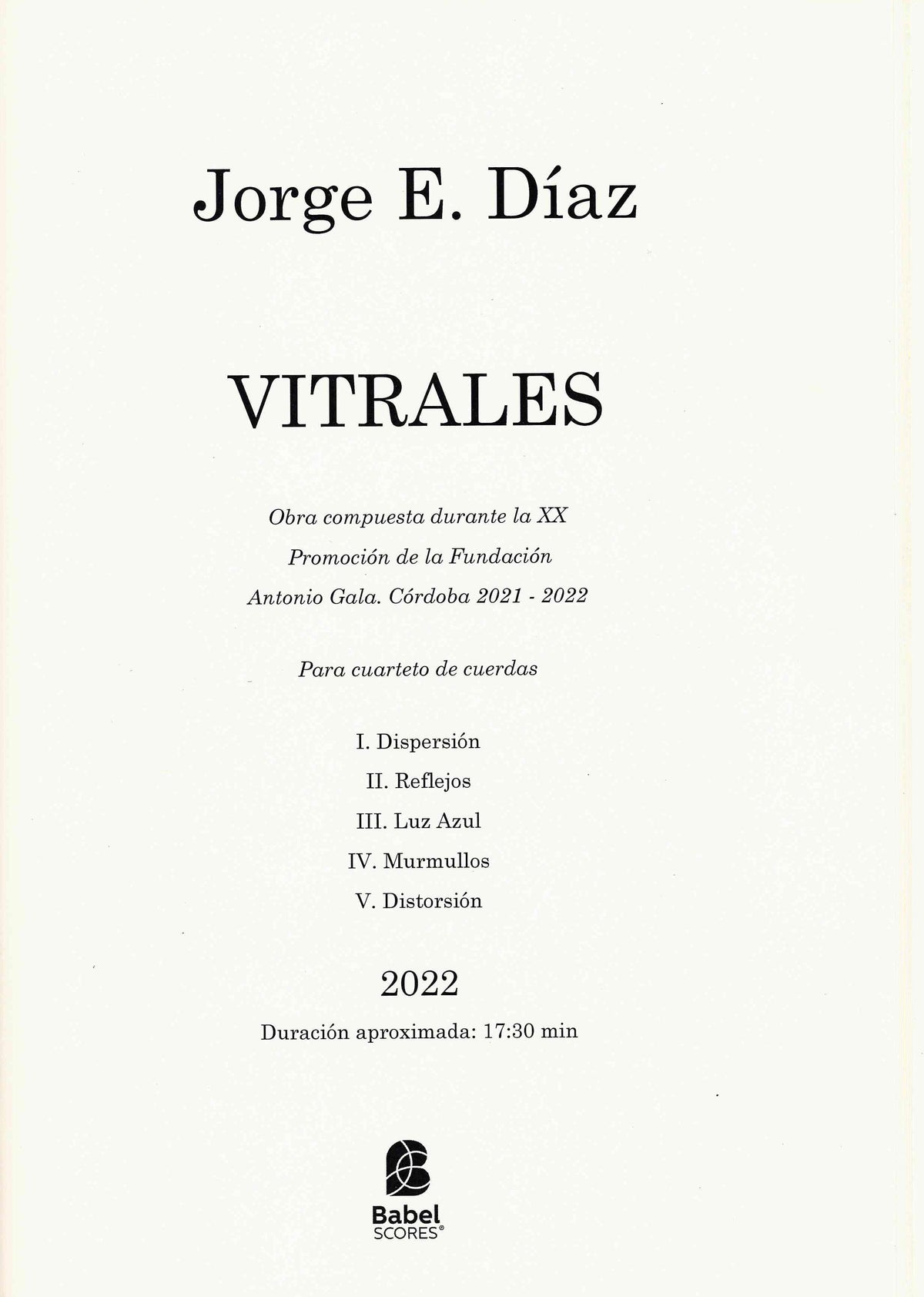 J.E. Díaz: Vitrales