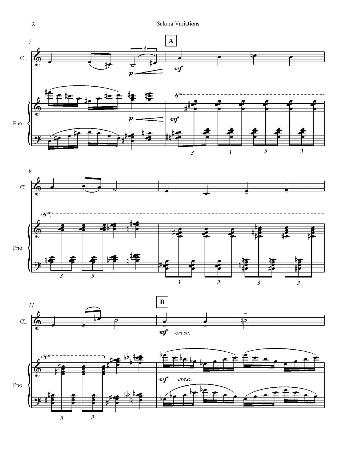 D. Richardson: Sakura Variations