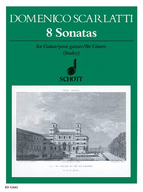 Scarlatti: 8 Sonatas (arr. for guitar) – Ficks Music