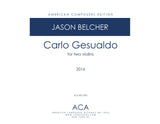 Belcher: Carlo Gesualdo
