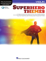 Superhero Themes Instrumental Play-Along for Violin
