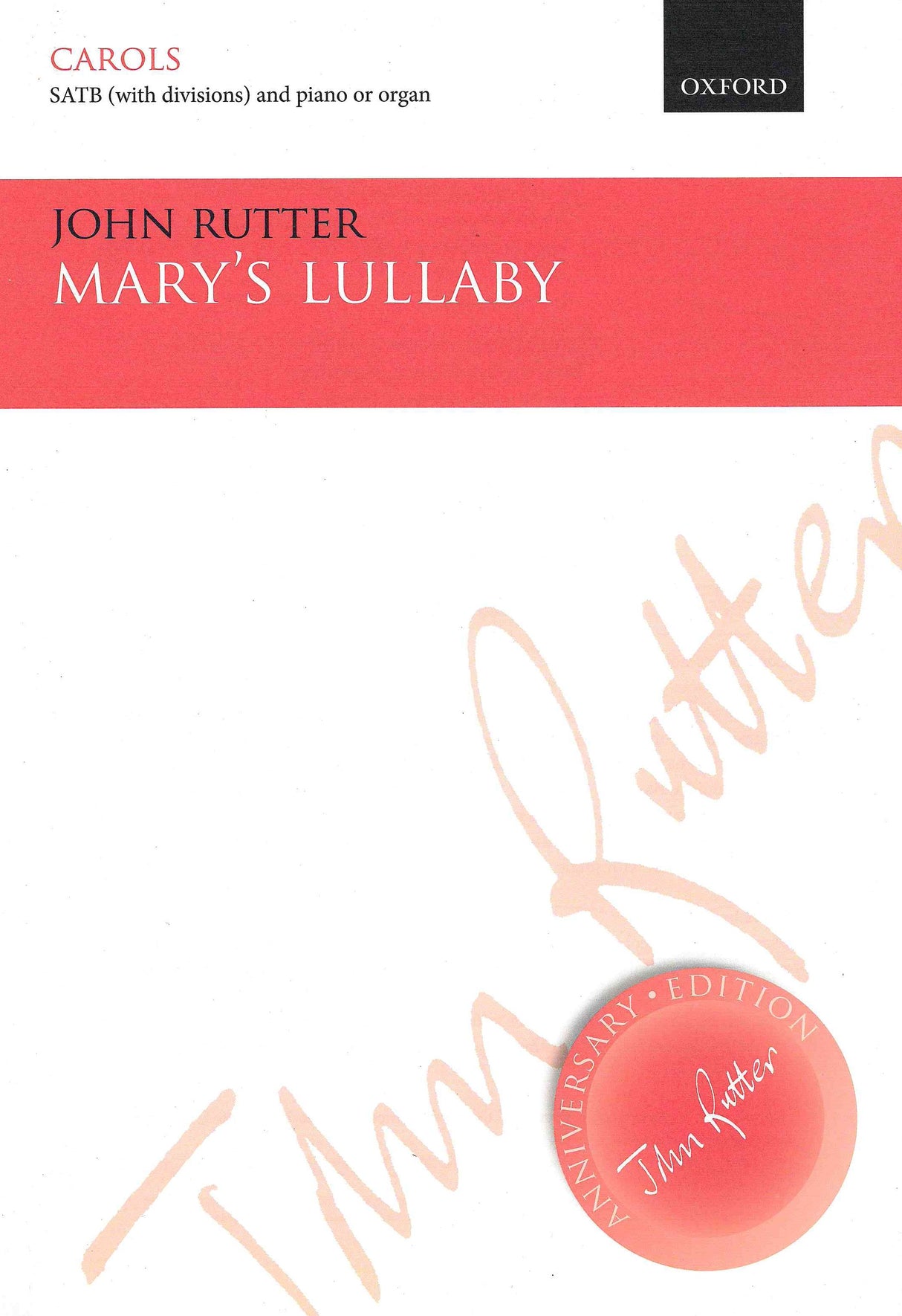 Rutter: Mary's Lullaby