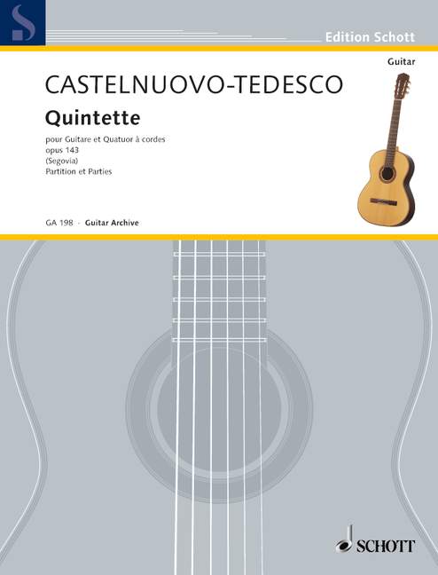 Castelnuovo-Tedesco: Quintet in F Major, Op. 143