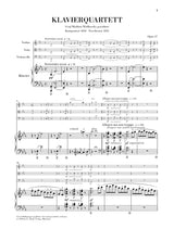 Schumann: Piano Quartet in E-flat Major, Op. 47