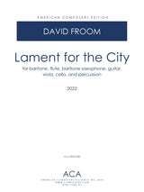 Froom: Lament for the City