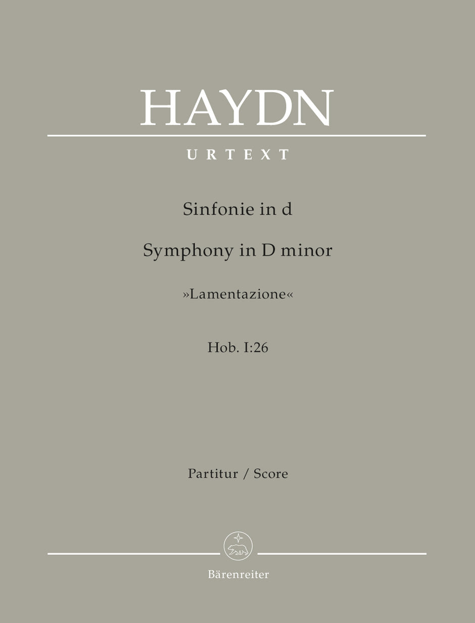 Haydn: Symphony in D Minor, Hob. I:26