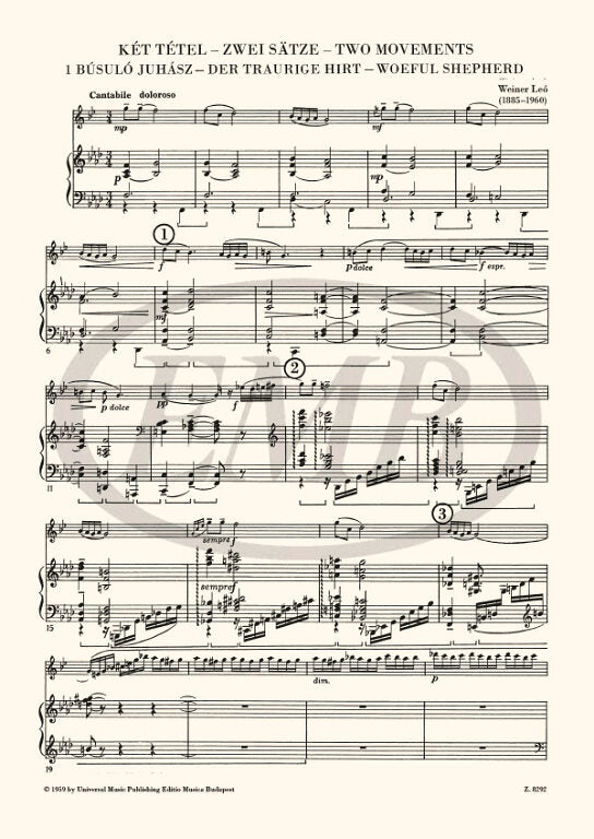 Weiner: Two Movements