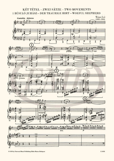 Weiner: Two Movements