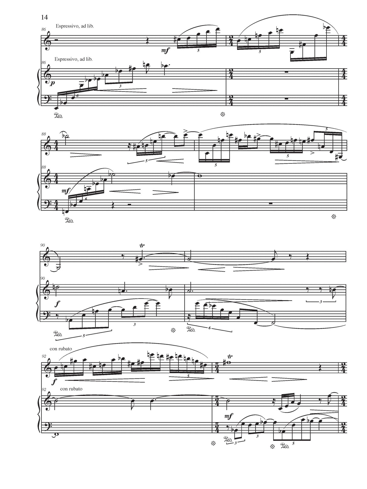 Smaldone: Duke / Monk (Version for Clarinet & Piano)