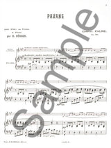 Fauré: Pavane, Op. 50 (arr. for flute/violin & piano)