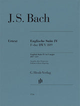 Bach: English Suite No. 4 in F Major, BWV 809
