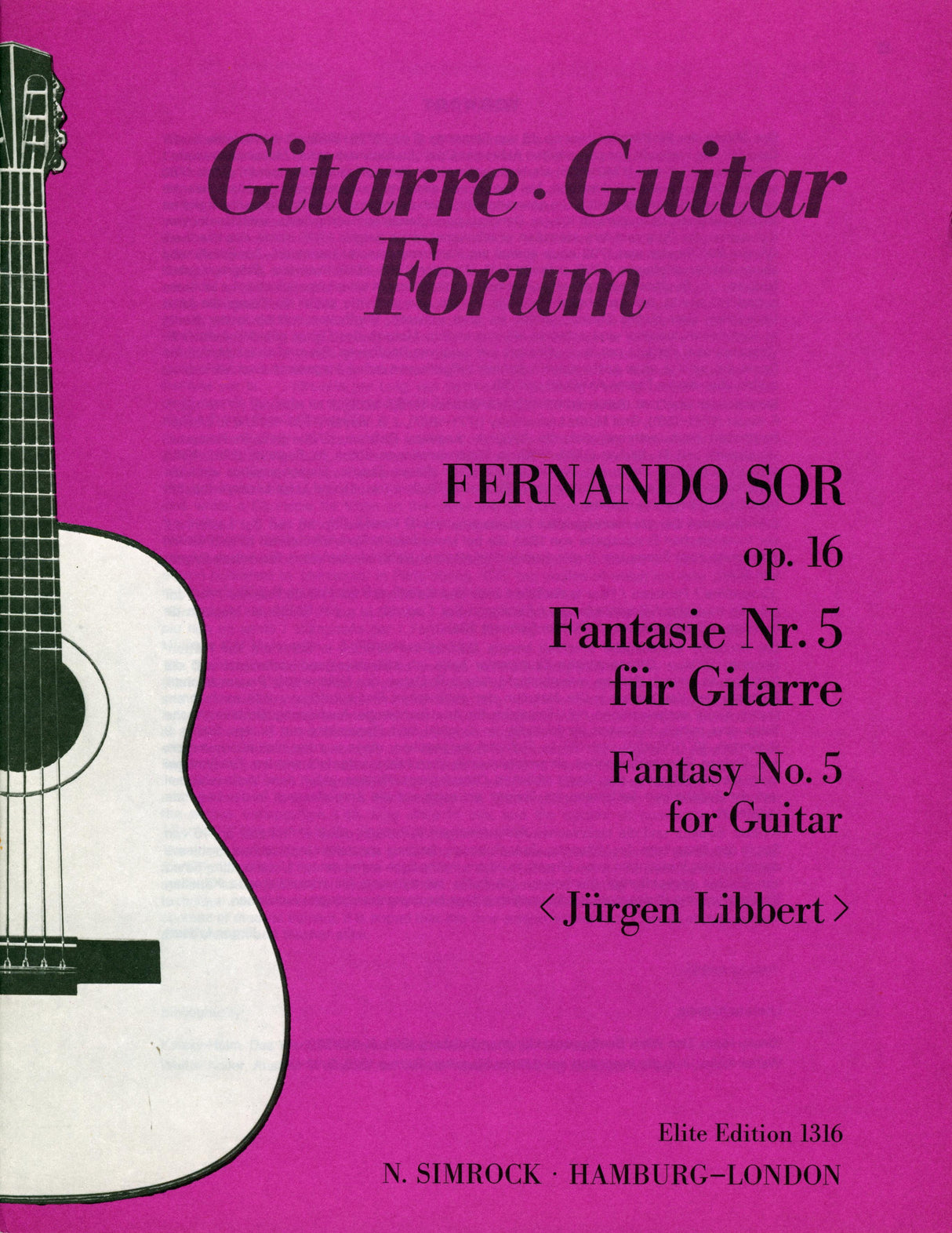 Sor: Fantasy No. 5, Op. 16