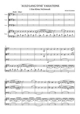 Waxman: Auld Lang Syne Variations