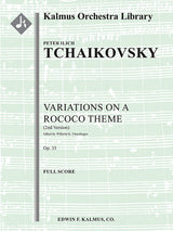 Tchaikovsky: Variations on a Rococo Theme, Op. 33