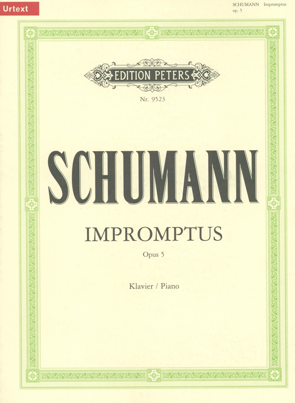 Schumann: Impromptus, Op. 5