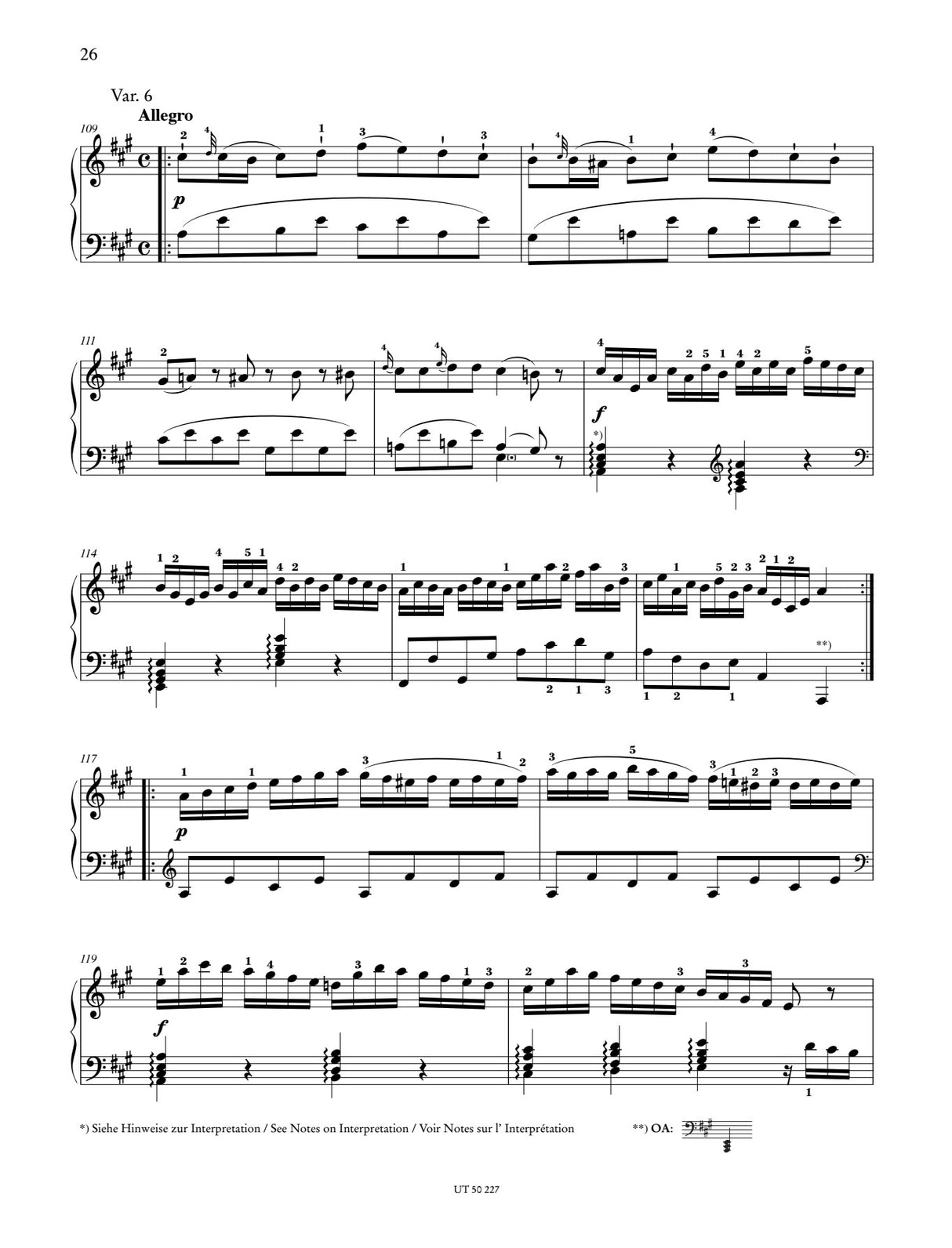 Mozart: Piano Sonata No. 11 in A Major, K. 331 (300i)