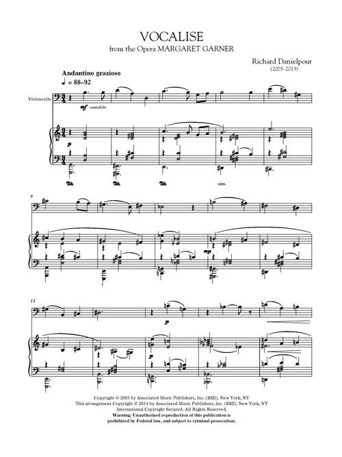 Danielpour: Vocalise