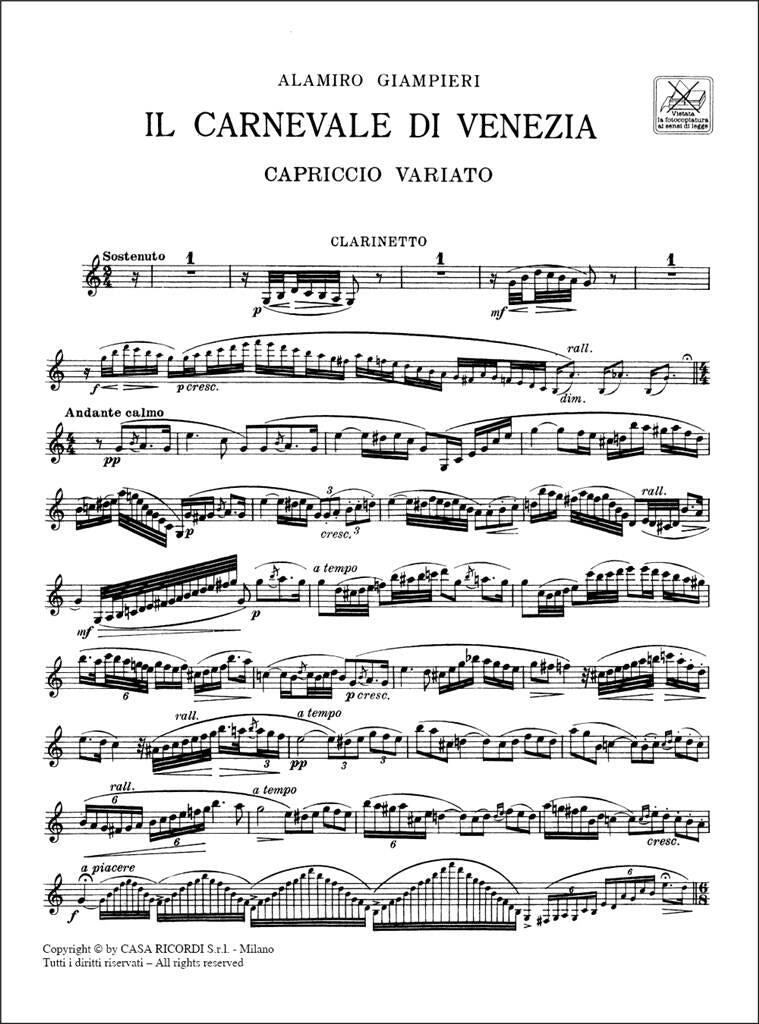 Giampieri: Il carnevale di Venezia