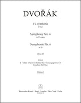 Dvořák: Symphony No. 6 in D Major, Op. 60
